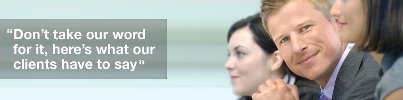 What our clients have to say